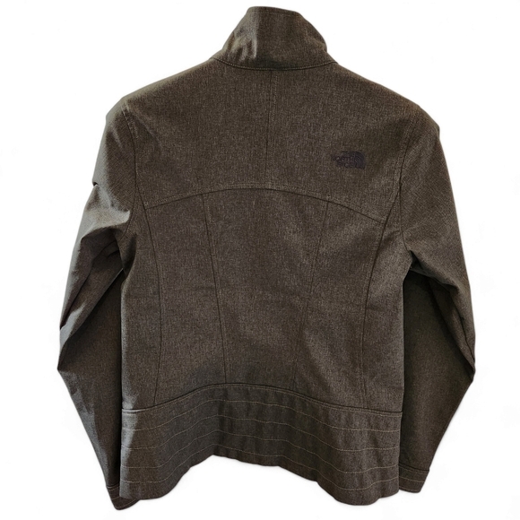 The North Face Women’s Green Windwall Fleece Lined Jacket size M - Picture 2 of 9